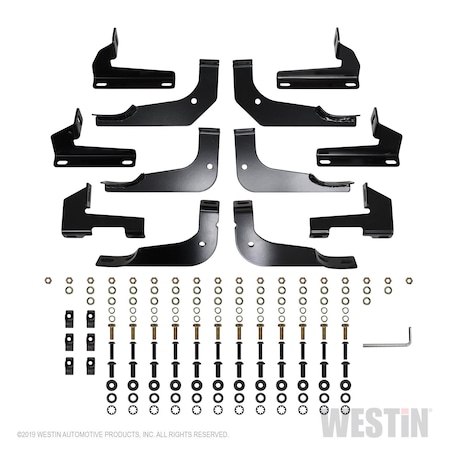 Westin PRO TRAXX 5 Oval Nerf Step Bars 21-54160